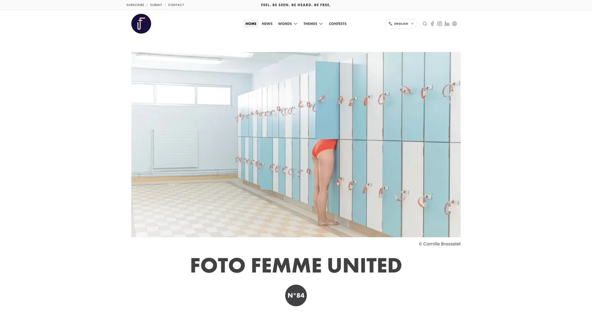Aperçu du site de Foto Femme United
